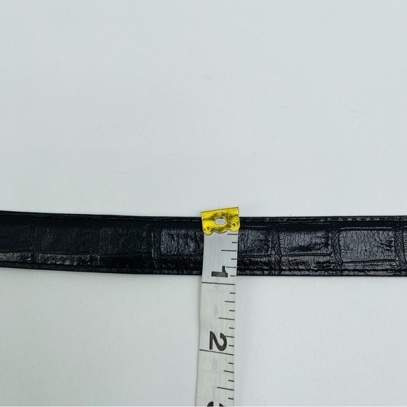 Brighton Marcus two tone reversible belt leather gold‎ silver black brown size L - Picture 6 of 9